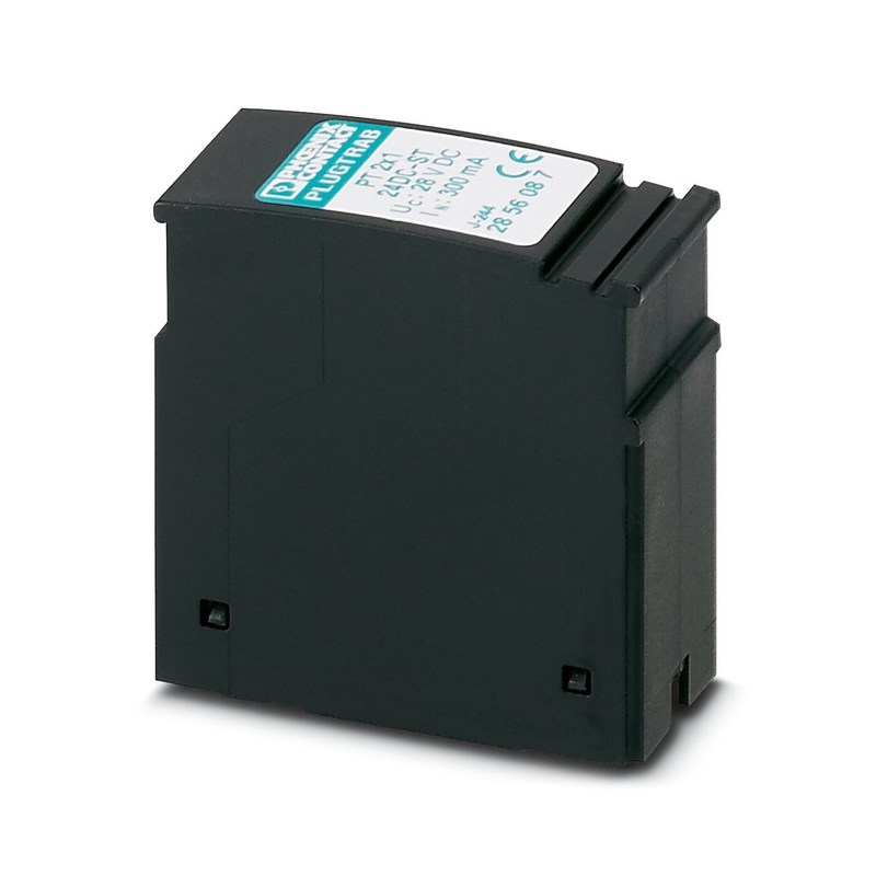 24 V gelijkstroom met een nominale 2 polen overspanningsbeschermer PT 2X1-24DC-ST stekker voor elektronische apparatuur