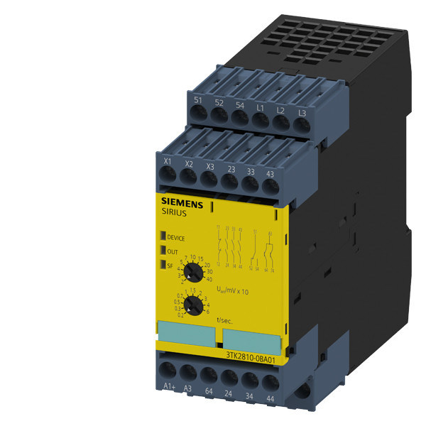 PLC 3TK2810-0BA01 Beveilig uw machines met standstill monitoring en schroef terminal