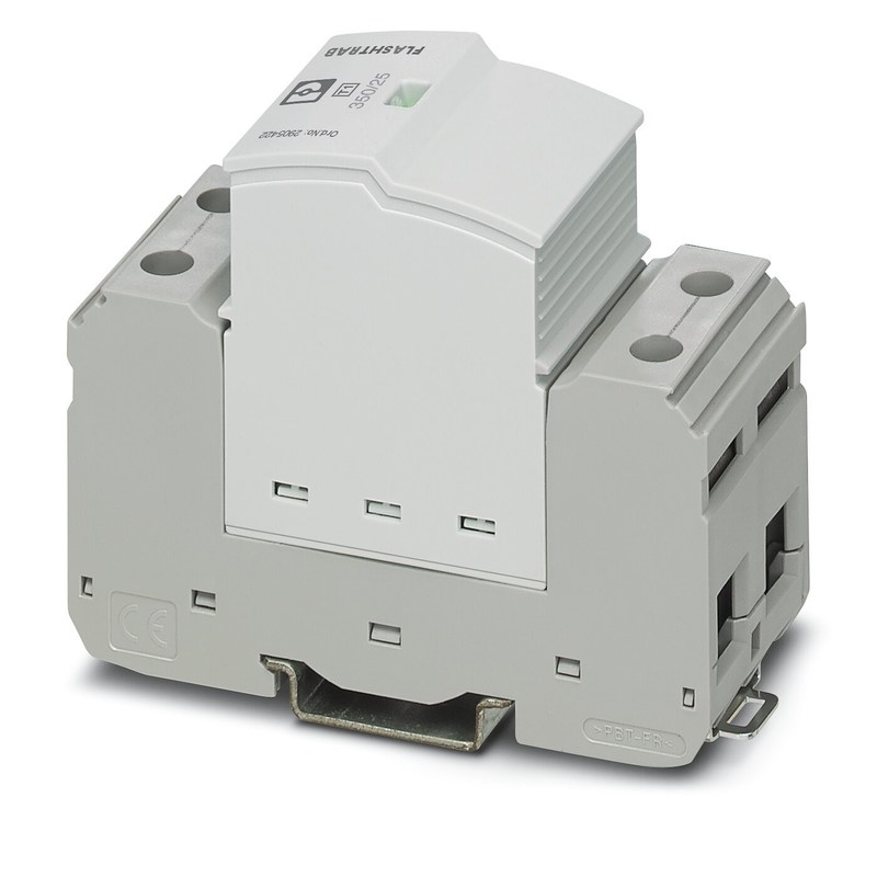 FLT-SEC-P-T1-1C-350/25-FM Type 1 2 Overspanningsbeschermer met nominale spanning en 350/25-FM