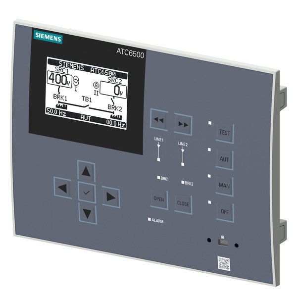 ATC 6500 Transfer Control Device met 180x240 mm LCD-displaypaneel PLC 3KC9000-8TL50