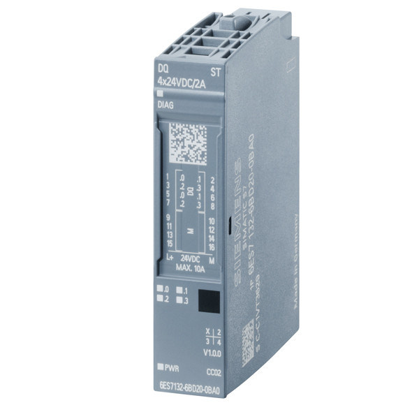 ET 200SP Digitale uitgangsmodule DQ 8x24V DC/2A