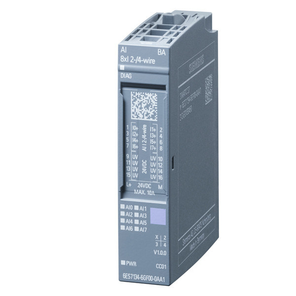 Precieze gegevensverwerving met SIMATIC ET 200SP 6ES7134-6GF00-0AA1 Analoog-invoermodule