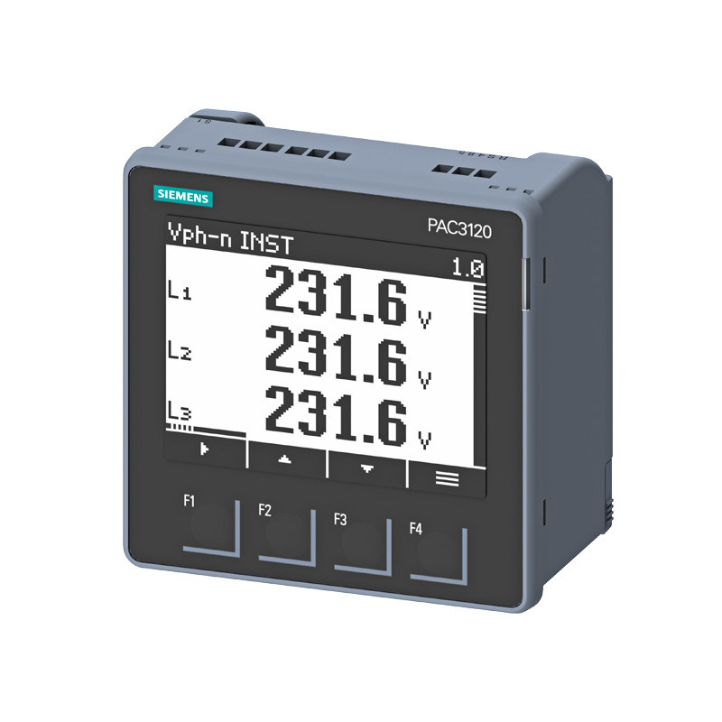 Standaard displaytype Vermogenbewakingsinrichting 7KM3120-1BA01-1EA0 voor paneelmeter