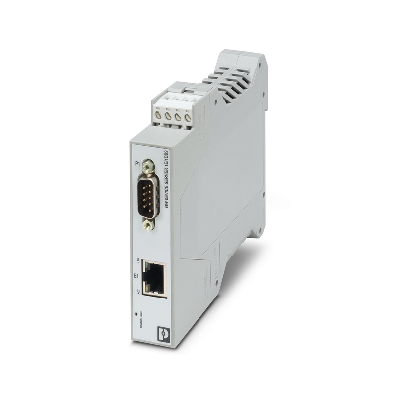 2702758 GW DEVICE SERVER 1E/1DB9 Phoenix Contact Interface Converter voor gegevensoverdracht