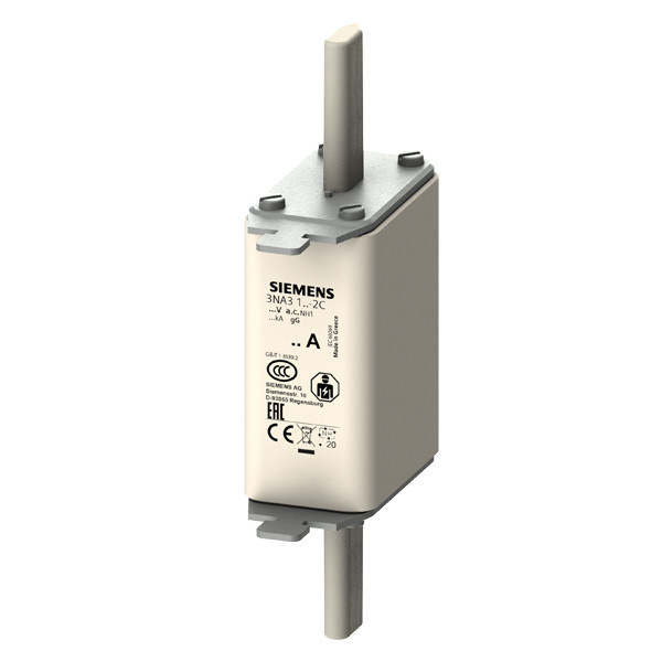 PLC 3NA3122-2C LV HRC Fuse Link GL/GG met voorzijde van de indicator Grootte 1 optie AC 500V
