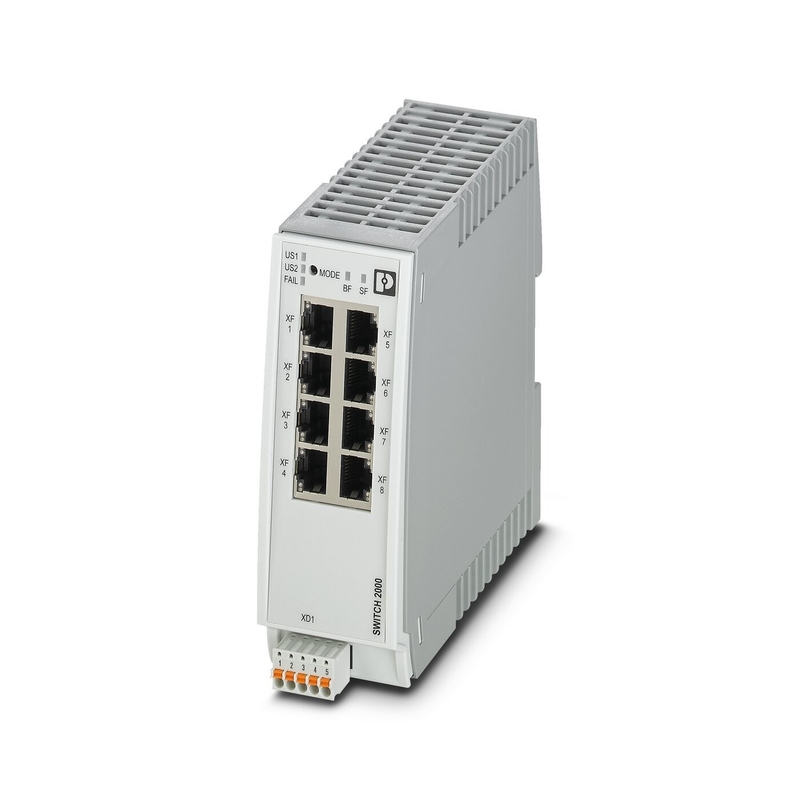 FL SWITCH 2308 PN Industrial Ethernet Switch voor EtherNet/IP Netwerken IP65 Beschermingsniveau