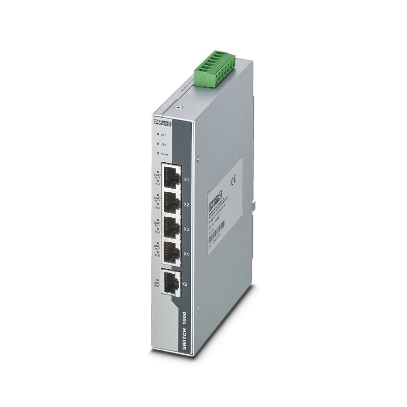 FL SWITCH 1001T-4POE-GT Industrial Ethernet Switch voor stabiele en veilige netwerken