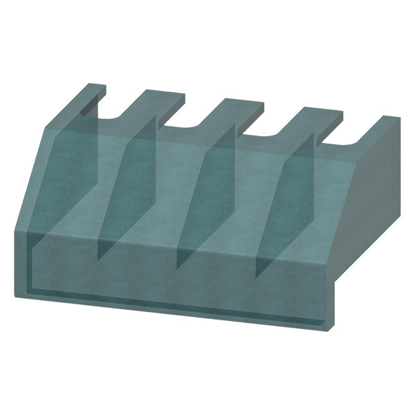 4-pool 3LD20 PLC 3LD9201-1A Terminal Cover met veelzijdige toepassingen
