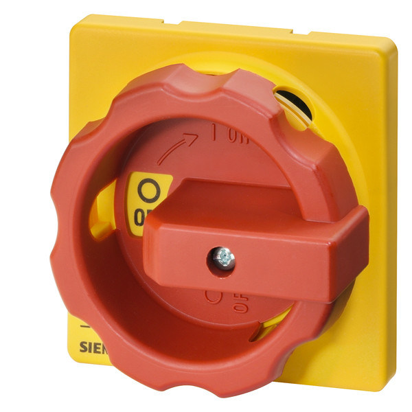 PLC 3LD9284-3D Rotary Actuator in rood/geel voor een soepele en nauwkeurige positionering