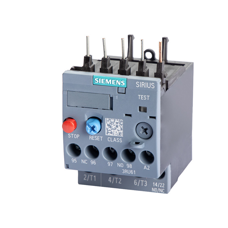 Gesloten Siemens 3RU6116-0EB0 overbelasting relais 11 16 A Grootte S00 Klasse 10 voor motorbescherming