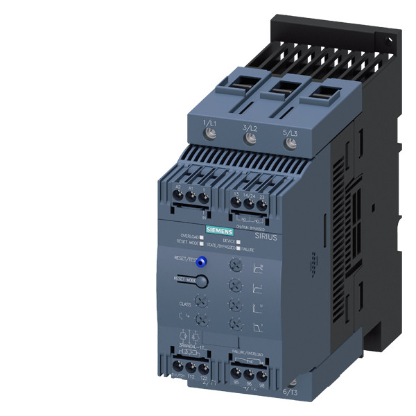 Siemens 3RW4047-1TB04 55kw 3RW40 Soft Starter met bypass en thermistor motorbescherming Grootte S3