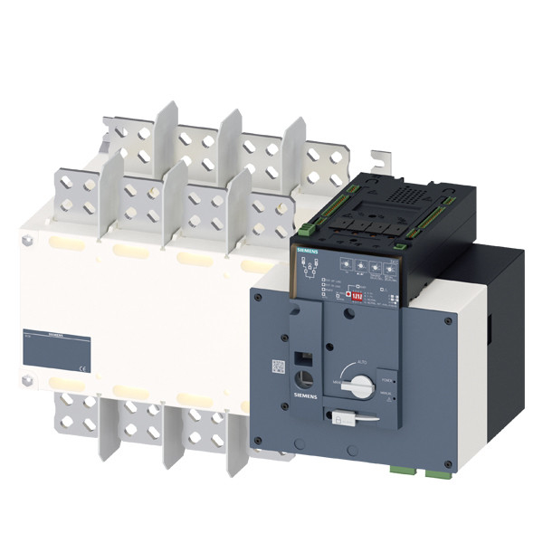 Siemens 3KC8452-0GA22-0GA3 3KC ATSE 4-pool RTSE/ATSE 1250A overdrachtsschakelapparatuur