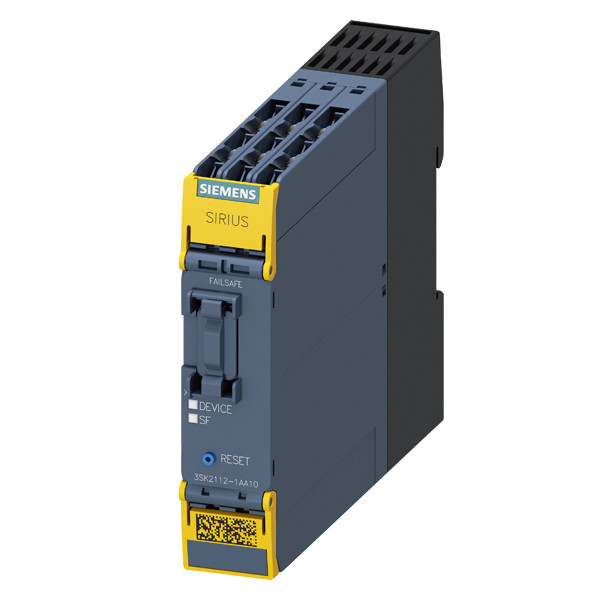 Compact 3SK2 3SK2112-1AA10 SIRIUS Safety Relay Basic Unit 22,5 mm Breedte schroef terminal