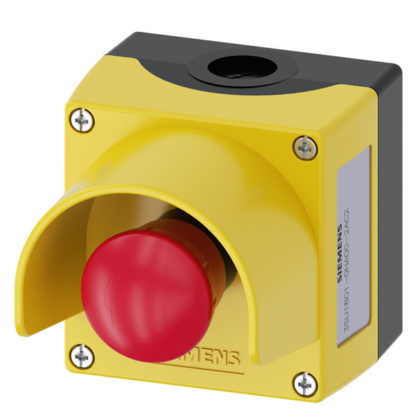 22 mm ronde behuizing voor commandoapparaten schroef terminal vloer bevestiging 3SU1801-0NA00-2AC2