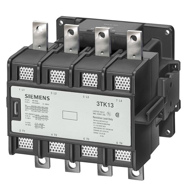110V Types 3TK1542-0AL2 Auto AC Electric Contactor met 800A hoofdcircuit nominale stroom